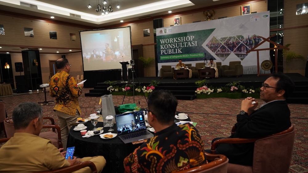 Workshop Konsultasi Publik Summary of Safeguards Provinsi Riau